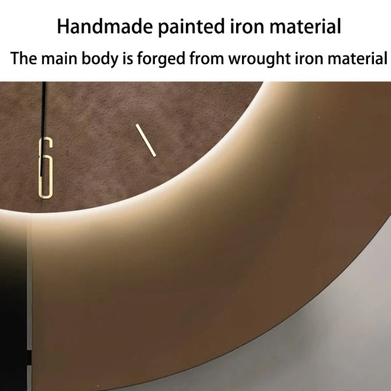 Modern Luminated Large Wall Clock