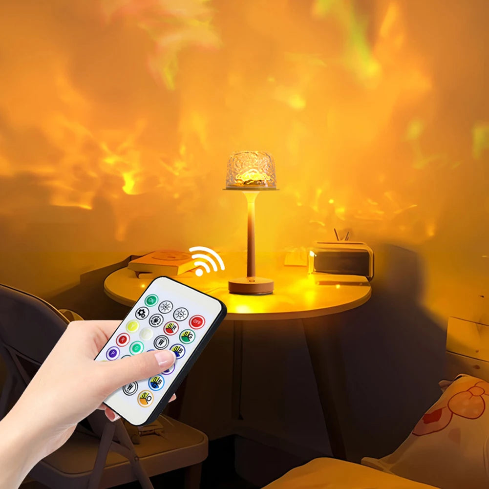 Water Ripple Table Lamp